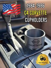 1984-1996 C4 Corvette Large Cup Holder Adapter w/ Corvette Logo picture
