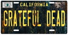 Jerry Garcia The Grateful Dead Rustic Replica 1965 California License Plate picture