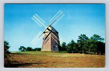 Chatham MA-Massachusetts, Quaint Cape Cod Windmill, Antique Vintage Postcard picture
