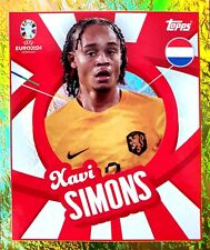 Topps UEFA EURO 2024 Germany PINK/GOLD PARALLEL SWISS sticker to choose from 3/3 picture