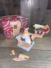 Vintage Papel twas the night before Christmas collection Sugar Creamer Set Broke picture