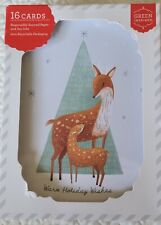 4  X (16 Qty ea) Nature Christmas-Holiday Cards: 5