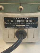 old floor model fan as u see the picture is all original clean motor  picture