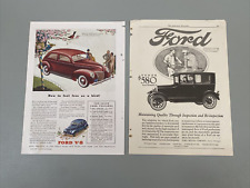 Ford V-8 Magazine Car Ads Advertisement Bird 1939 Good Housekeeping picture
