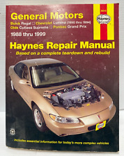 GENERAL MOTORS 1999 CATALOG Haynes Repair Manual (FC109-4Q1990 picture