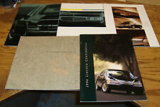 1993 1994 1995 1996 1997 Lincoln Continental Deluxe Sales Brochure Lot of 5 picture