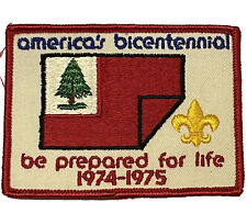 Americas Bicentennial Patch Be Prepared For Life BSA Boy Scouts Of America Badge picture