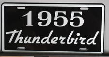 METAL LICENSE PLATE 1955 55 THUNDERBIRD T-BIRD 292 312 Y BLOCK FORD ROADSTER picture