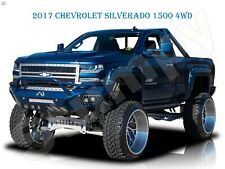 2017 Chevrolet Silverado 1500 4WD Metal Sign 9