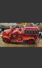 Vintage  Collectible Jim Beam Decanter 1917 model AC Fire Truck picture