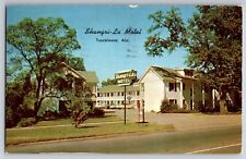 Shangri La Motel-Tuscaloosa-Alabama-Vintage 1955 Advertising Postcard chrome pos picture