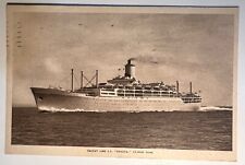 1950s official postcard Orient Line new post-war ocean liner SS ORSOVA picture