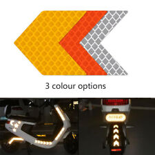 10Pcs Car Reflective Arrow Sign Safety Tape Warning Decal Stickers Accessories picture