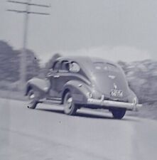 Vintage Photo Negative Old Car Antique Massachusetts License Plate 1940 picture