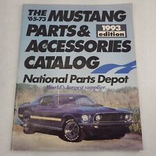 Mustang Parts & Accessories Catalog 1965-73 1993 Edition National Parts Depot picture