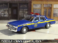 1986-90 CHEVY CAPRICE 9C1 NEW YORK STATE TROOPER 1/64 DIECAST DIORAMA MODEL A3 picture