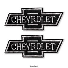 Set of 2 Chevrolet Patch Chevy Bow Tie Logo Patches 4