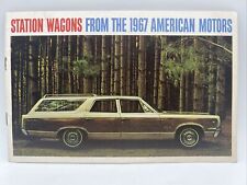 1967 AMC AMERICAN MOTORS STATION WAGONS Auto Dealer Car Sales Brochure Specs picture
