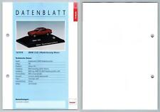 BMW 535i #7  PC-Modelle Datenblatt - Herpa Data Sheet picture