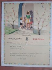 LUXURY  TELEGRAM RTT B 18 (V) BELGIUM 1961     ANTWERPEN picture