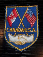 1960s 70s US Army Canada USA Joint Services Patch L@@K picture
