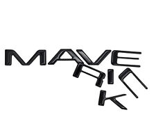 FORD MAVERICK 2021- 2023 Logo Tailgate insert BLACK Glossy Letters 3D picture