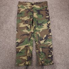 Orc Industries Trousers Improved Rainsuit M Woodland Camo Double Knee 2005 picture