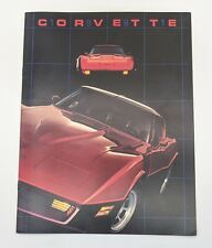 1981 Chevrolet Corvette Dealership Pamphlet Catalog Brochure 80’s Vintage picture