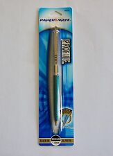 PAPERMATE 14164 PROFILE SLIM PEN TEAL *NEW IN PACKAGE* ,Black Ink,Med Ball Point picture