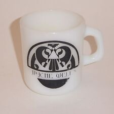 Vintage Galaxy Milk Glass Coffee Cup Mug Apache Wells picture
