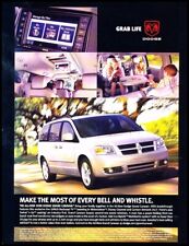 2008 Dodge Grand Caravan Original Advertisement Car Print Ad D80 picture