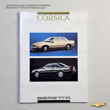 UNCIRCULATED/NOS 1987 Chevrolet CORSICA & BERETTA In-depth Design Eval - 94 pg picture