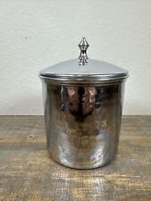 Paradigm Silver Metal Stainless Container Canister Set Jar Tea Bathroom picture