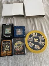 Disneyland Jumbo lot of 5 pins, 2005 & 2006 LE new, Glow in the dark, Dangle  picture