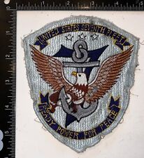 Vietnam War USN US Seventh 7th Fleet Ready Power For Peace Japanese Made Patch picture