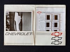 1987 Chevrolet Express Press Kit Photos + Poster 