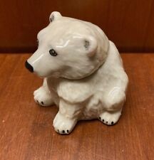 Kevin Francis Face Pot- White Polar Bear, Rare picture