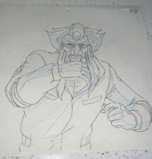 Vintage The Real GHOSTBUSTERS Orig. Animation Production Art Sketch Rampage Egon picture