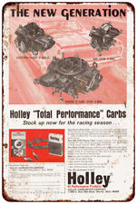 1969 Holley Hi-Performance Carburetors Vintage Look Reproduction metal sign picture