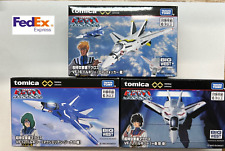 Tomica Premium Unlimited Super Dimension Fortress Macross 3 type set picture
