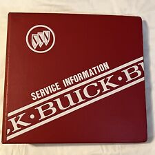 Buick Service Information Binder With Bulletin Updates 1995 Vintage Automobile picture