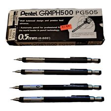 Vintage Pentel Graph 0.50 mm Mechanical Pencil Made In Japan Open Box Set of 4 picture