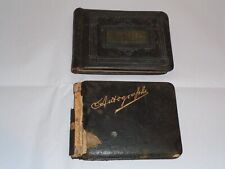 (2) 1920s Autograph Books P.S. 76 Brooklyn NY Camp Woodlands Friends Family Rare picture