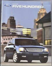 2006 Ford 500 Sedan Catalog Brochure SE SEL Limited Excellent Original picture