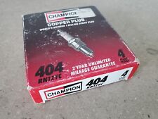 Champion Copper Plus 404 RN12YC Spark Plugs - 4 Pack - NOS in Box picture