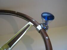 Vintage Blue Casco Steering Wheel Spinner Suicide Knob Hot Rat Rod Accessory picture