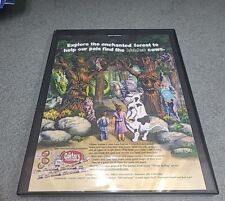 Goetze's Cow Tails Enchanted Forest Print Ad 2002 Framed 8.5x11  Wall Art  picture
