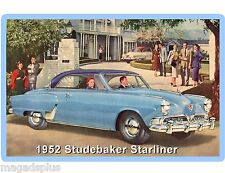 1952 Studebaker Starliner Auto Car Refrigerator / Tool Box Magnet picture