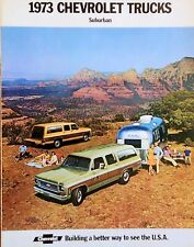 1973 Chevrolet Suburban Brochure - EXCELLENT Uncirculated Condition 10 Pages picture