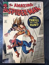 AMAZING SPIDER-MAN #34 (1966) **Kraven Key** Very Nice picture
